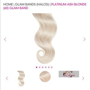 Glam Seamless halo glam band.